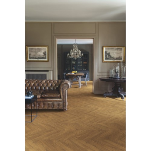 Ламинат Quick-Step Дуб горчичный CAU4162 коллекция Castle Ultra 33 класс 12 мм — изображение 7